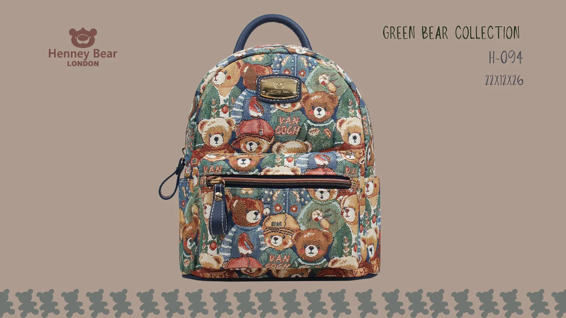 Green Bear bag