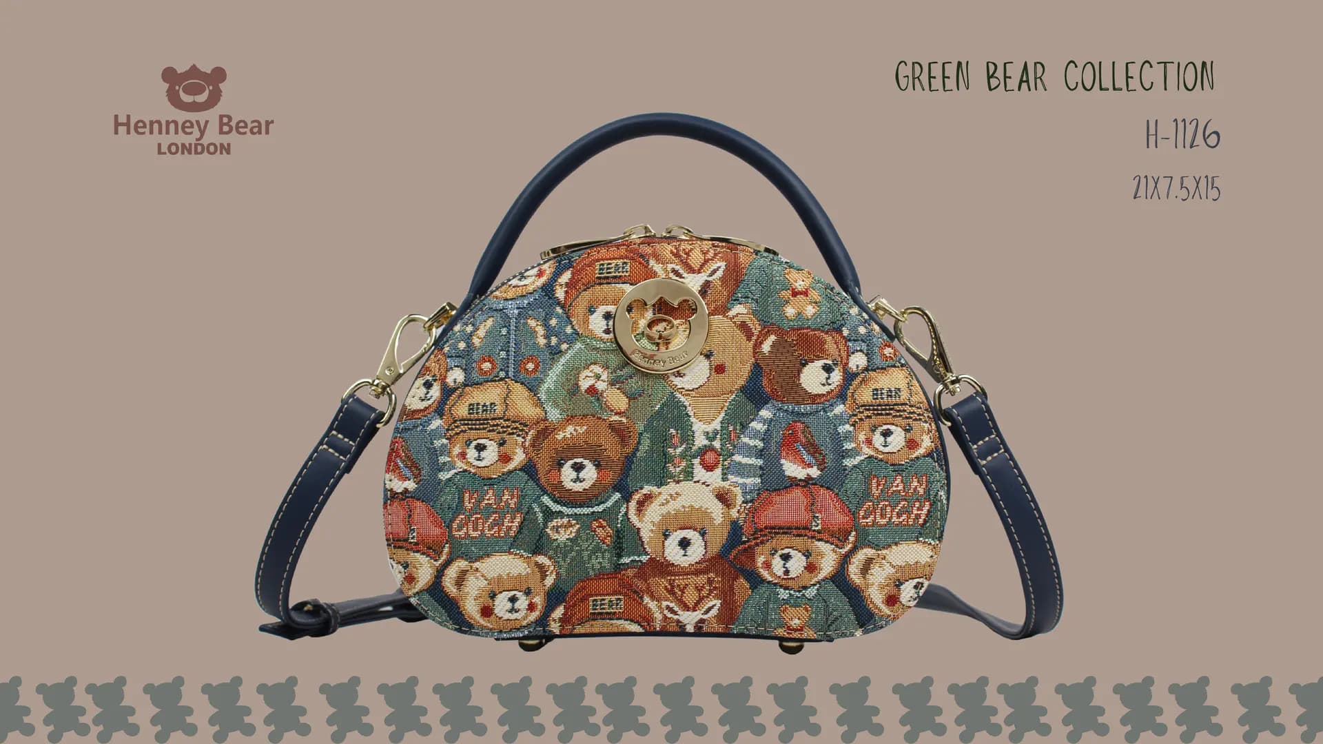 Green Bear bag