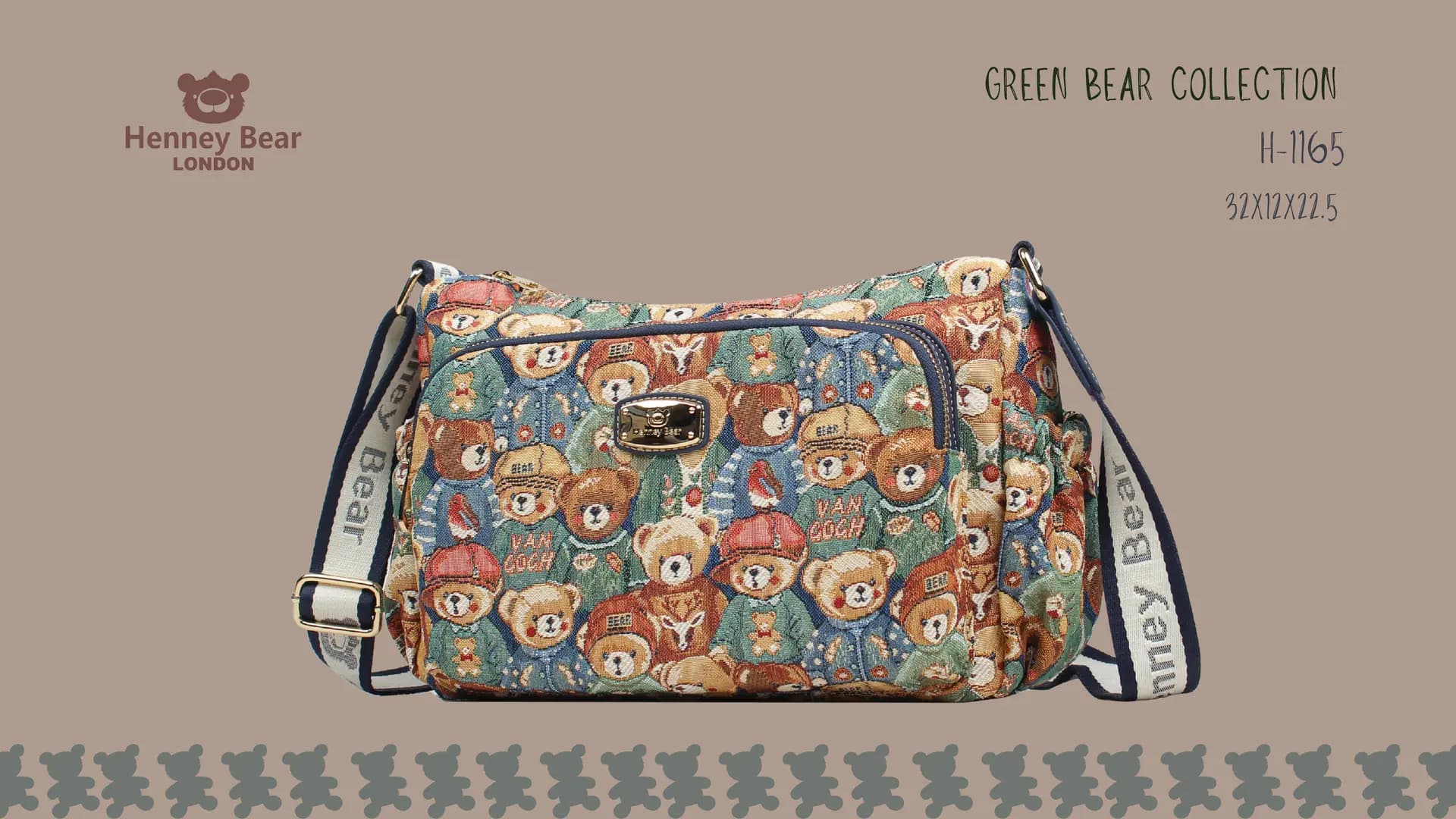 Green Bear bag